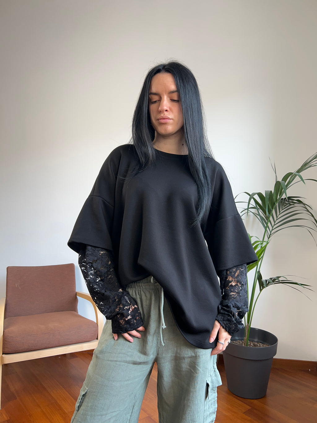 T-shirt lace