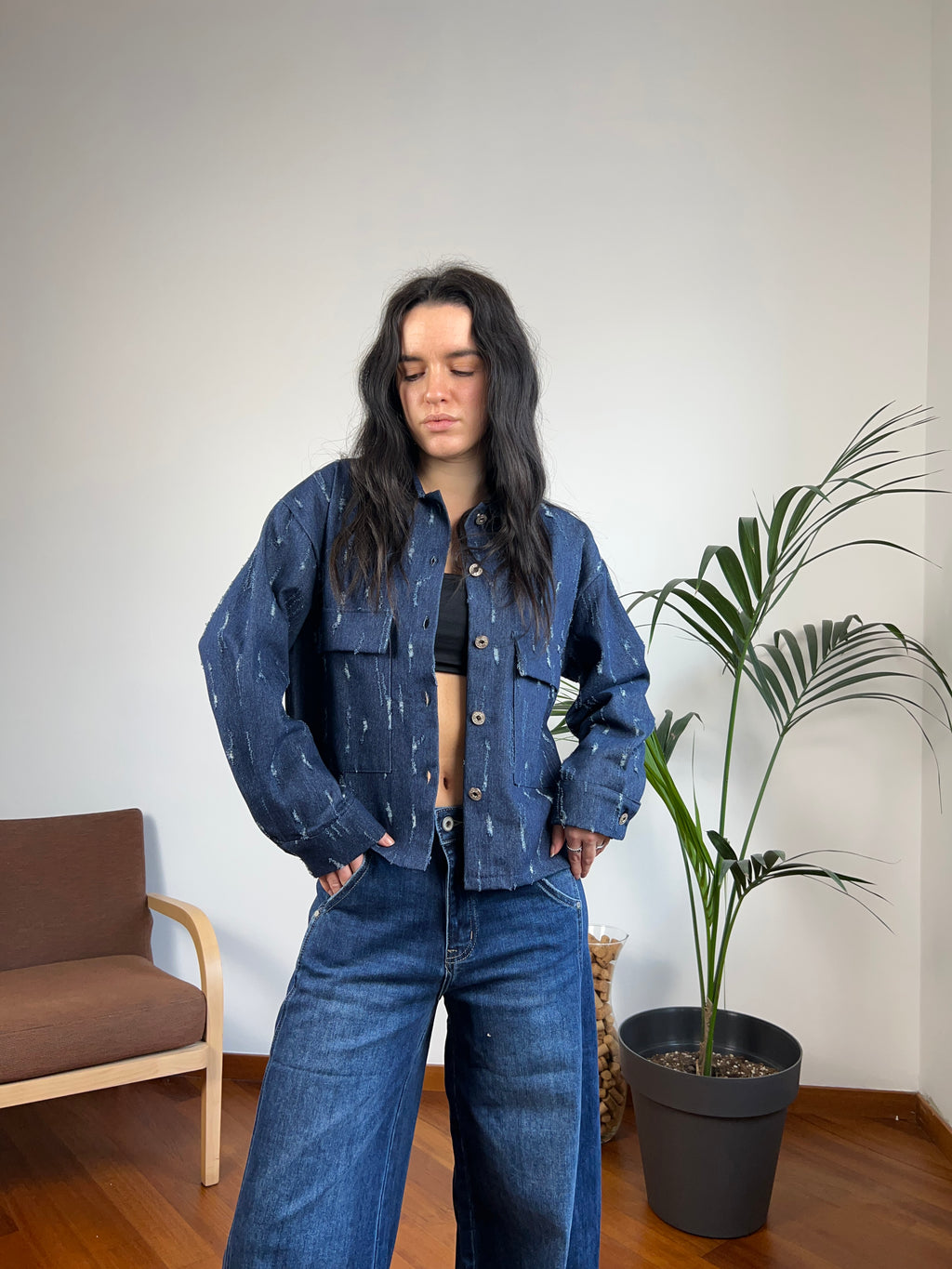 Giacca Denim