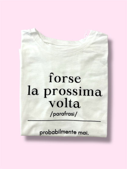 T-shirt frasi