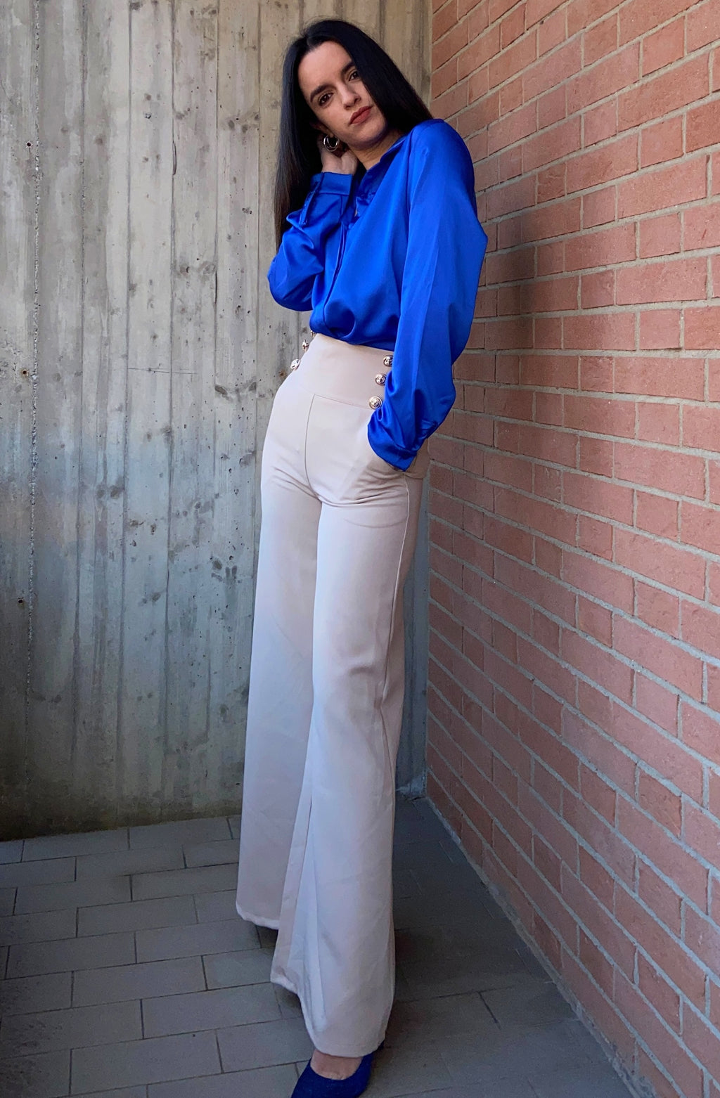 Pantalone beige